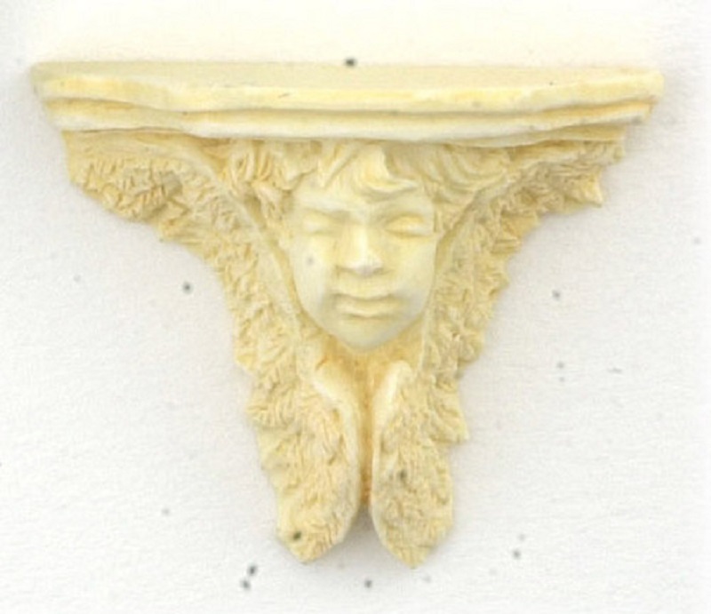Angel Face Tan Bracket or Wall Shelf by Falcon Miniatures