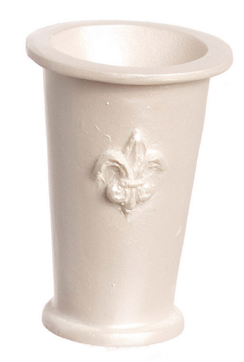 Tall Planter or Umbrella Stand in White by Falcon Miniatures