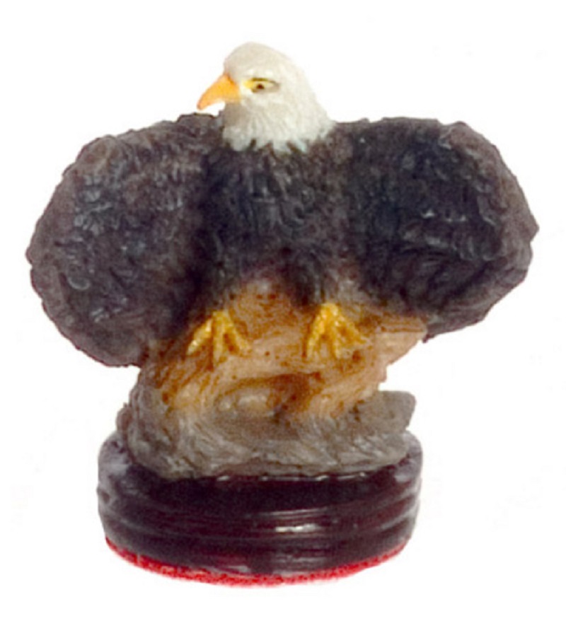 Open Eagle Statue in Resin by Falcon Miniatures