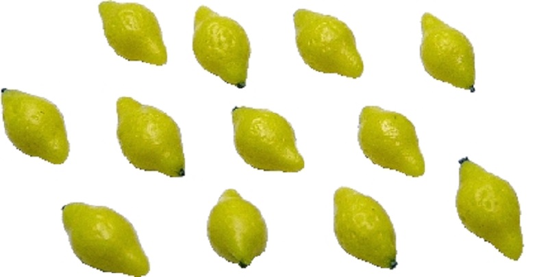 Set of 12 Handmade Artisan Lemons by Bright deLights