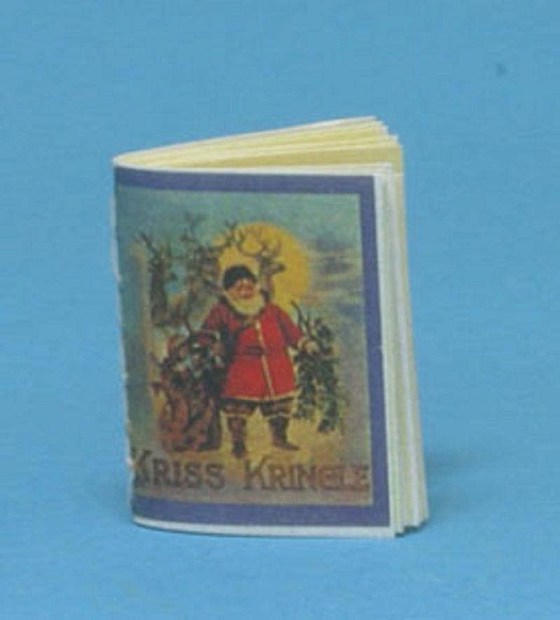 Kris Kringle Christmas Vintage look Reproduction Readable Book