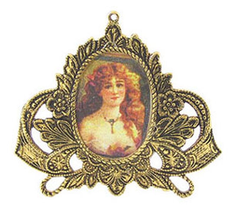 Framed Victorian Lady