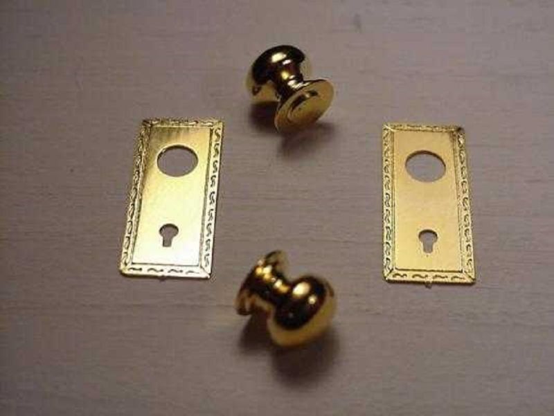Door Knobs and Plates by Clare-Bell Brass