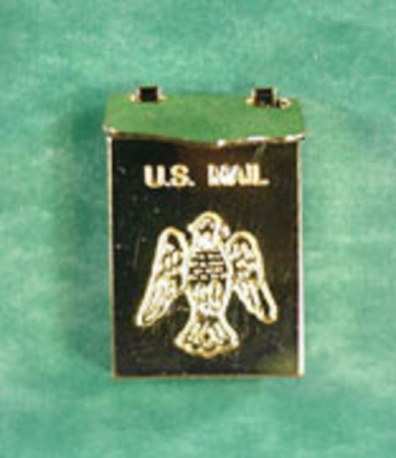 Brass Wall Mailbox by Clare-Bell Brass