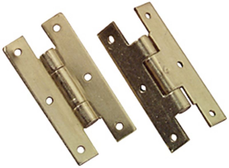 Brass Hinges with Nails
