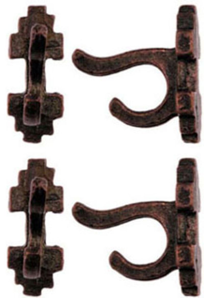 Oil Rubbed Bronze Finish Wall Hooks