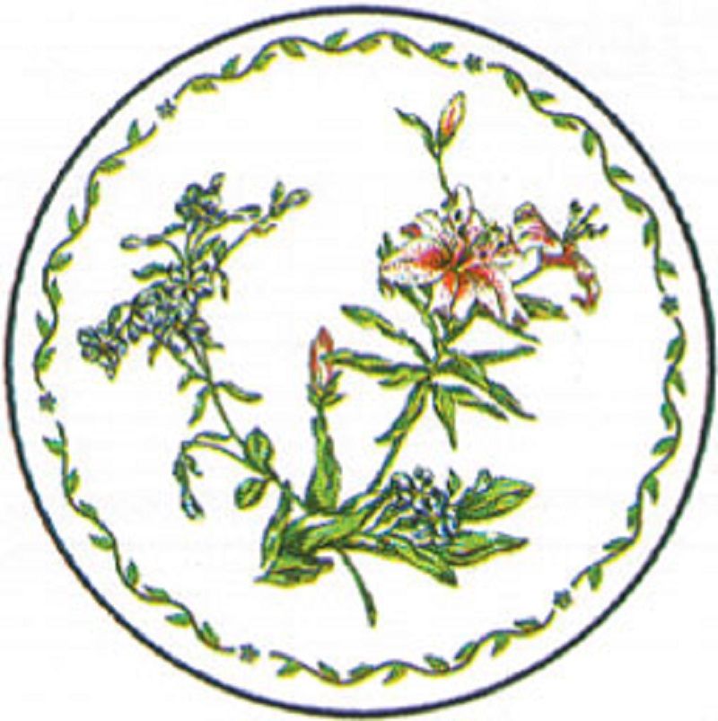 Set of "China Willow" Paper Plates