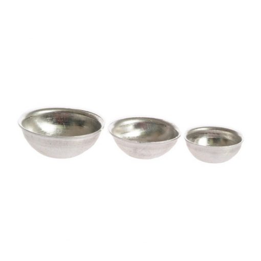Set of 3 Kitchen Aluminum Bowls
