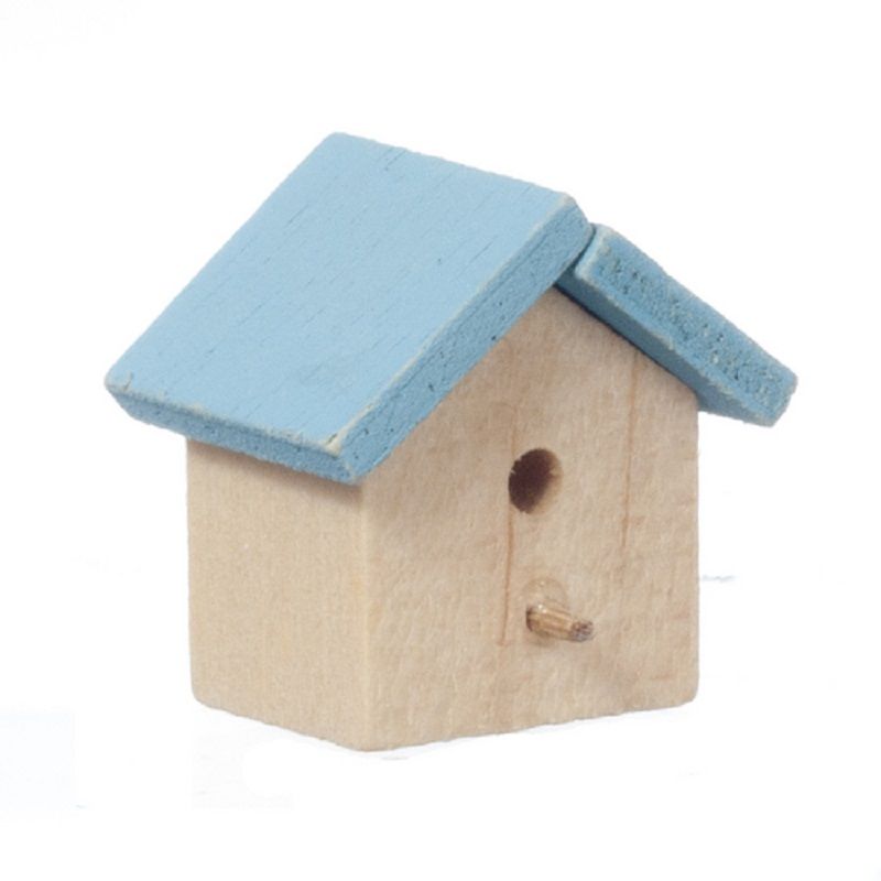 Little Blue Roofed Birdhouse!!!