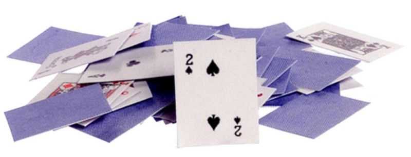 Playing Card Deck with 52 Cards