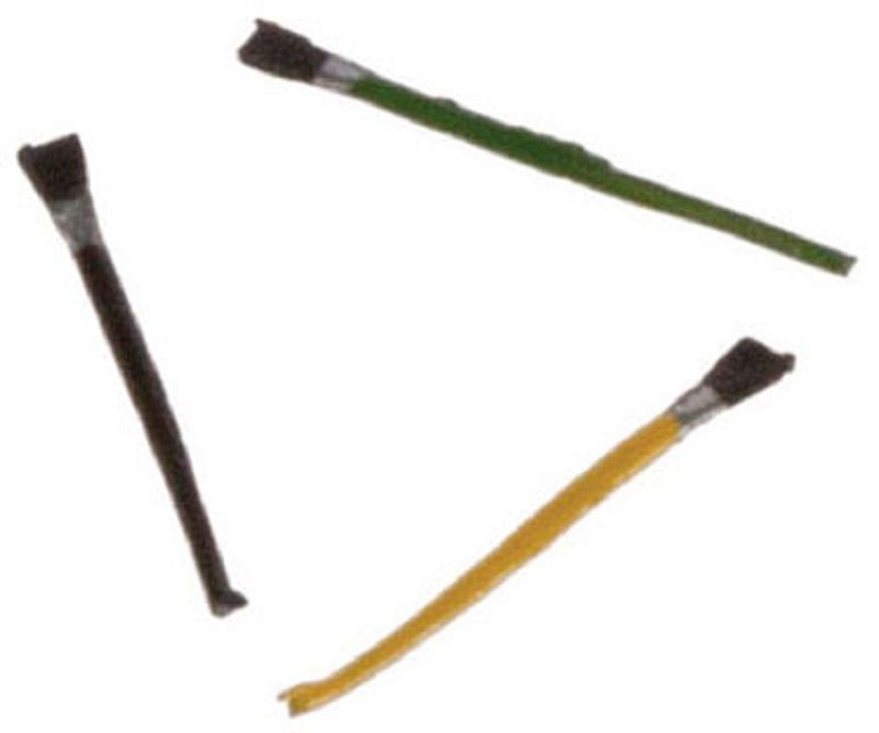 Set of 3 Paint Brushes by International Miniatures