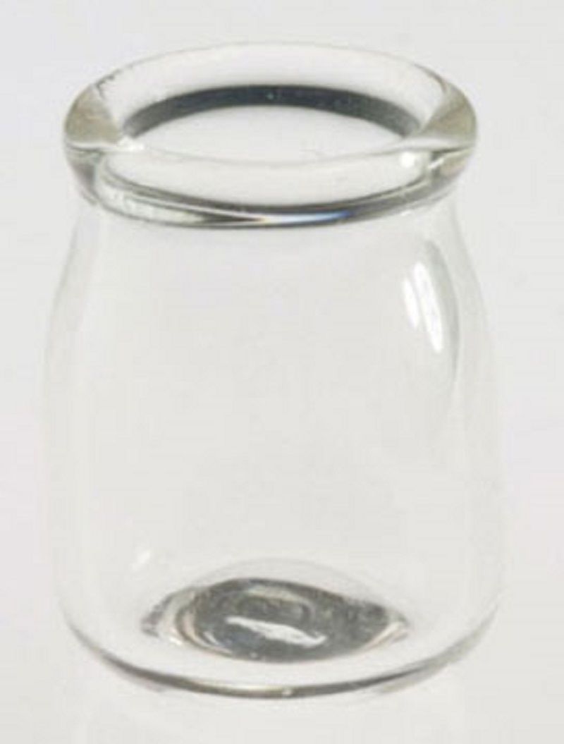 Open Mouth Glass Jar