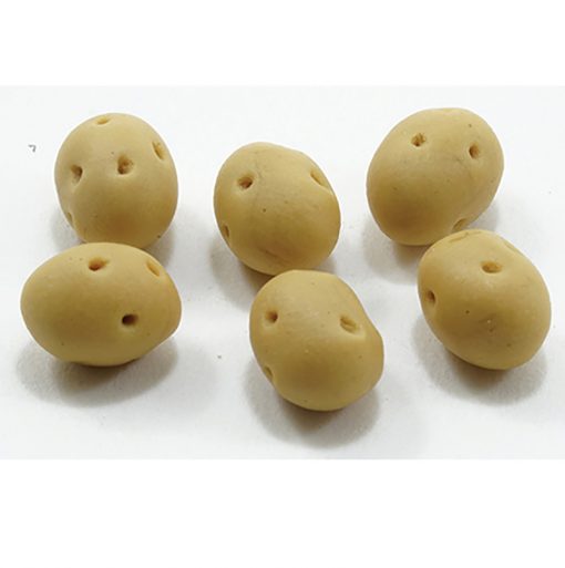 Set of 6 Whole Brown Idaho Potatoes