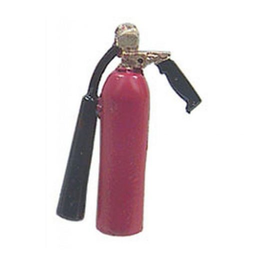 Large Red Fire Extinguisher by Island Crafts and Miniatures