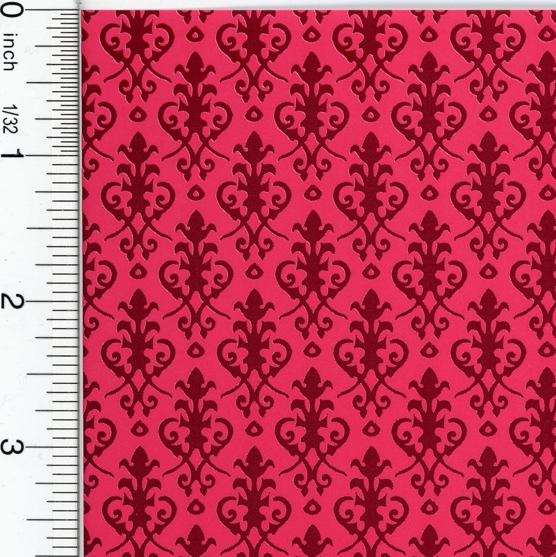 Wallpaper Victorian Red on Red