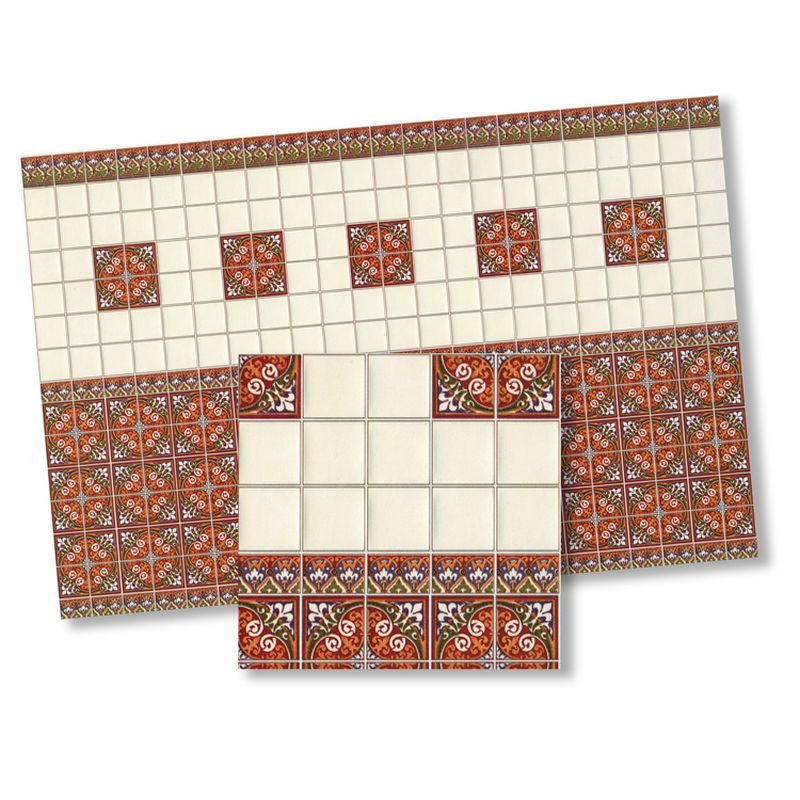 Victorian Wall Tiles by World Model Miniatures