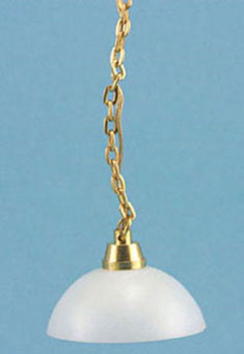 Hanging Lamp with White Shade