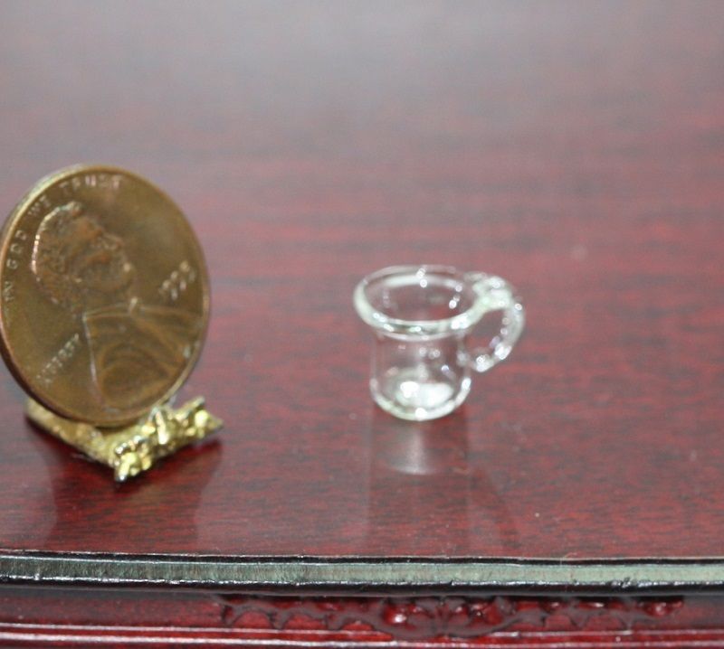 Clear Glass Mug by Royal Miniatures