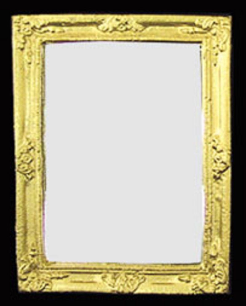 Gold Framed Mirror by Unique Miniatures