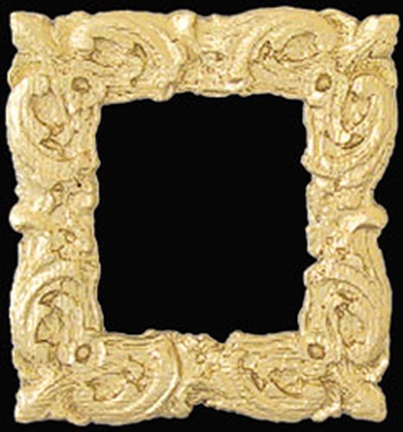 Gold Resin Frame