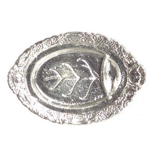 Silver Toned Tree Tray or Platter by Falcon Miniatures