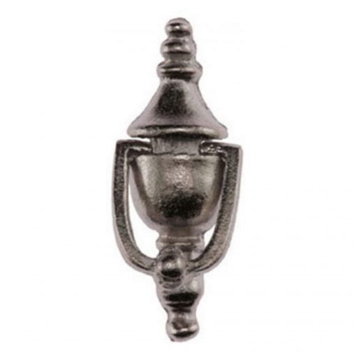 Traditional Satin Nickel Finish Door Knocker