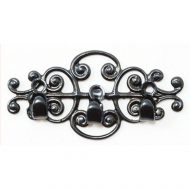 Black Kitchen Wall Hanging Pot Rack by Multi Minis
