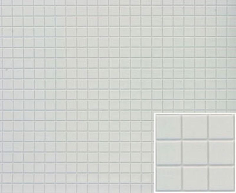 Square Tile Flooring in White