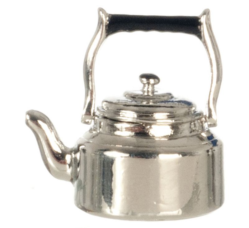 Silver Tea Pot with Removable Lid