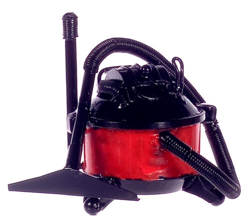 Red and Black Shop Vacuum