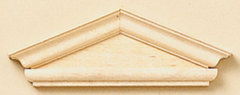 Federal Hooded Door Pediment Set of 2