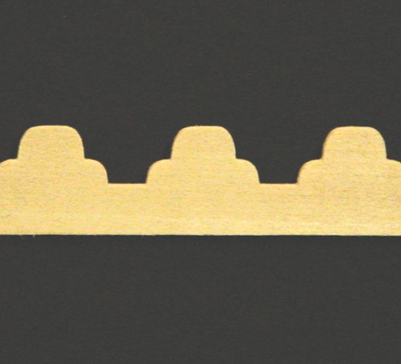 Two Stepped Scallop Trim