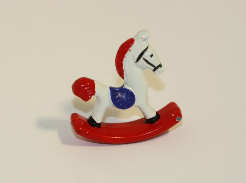Hand Painted Metal Rocking Horse
