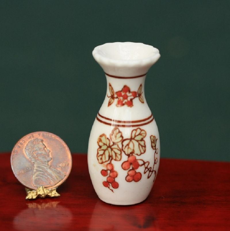 Autumn Floral Design Vase