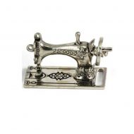 Silver Metal Sewing Machine
