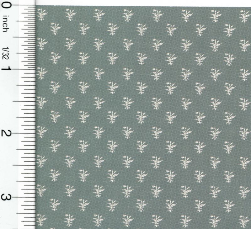 Wallpaper French Thistle Green