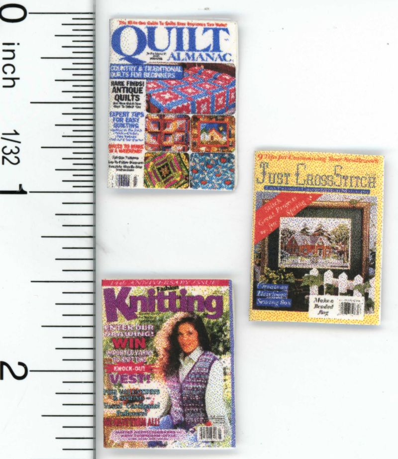 Set of 3 Craft Magazines