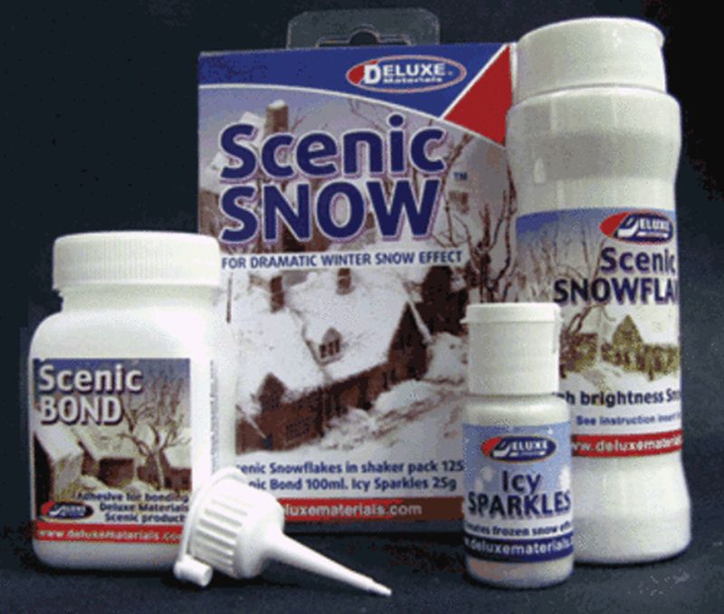 Scenic Snow for Miniature & Hobby Work