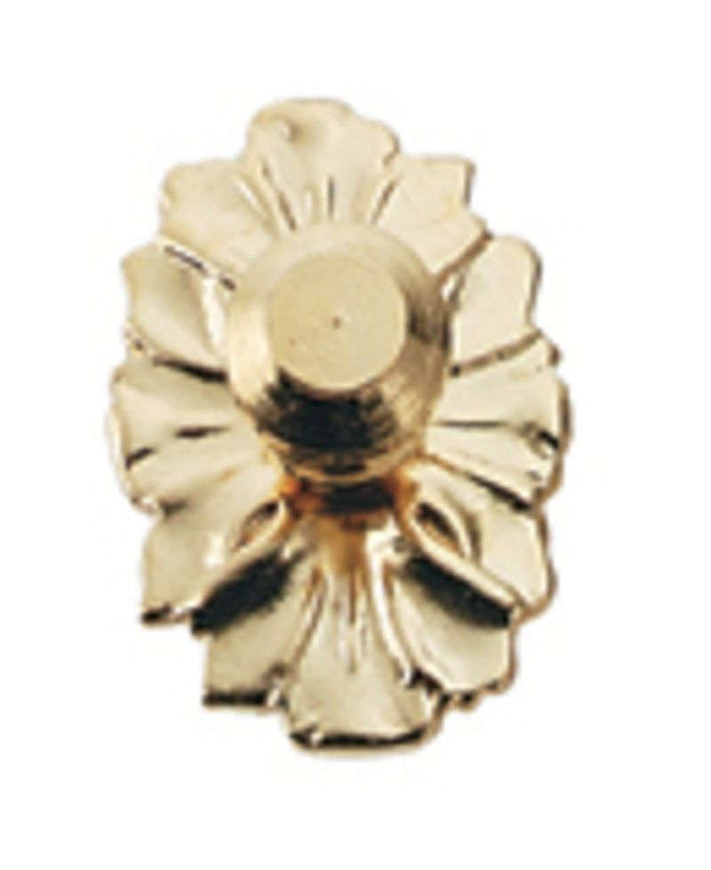 Gold Plated Medallion Doorknob