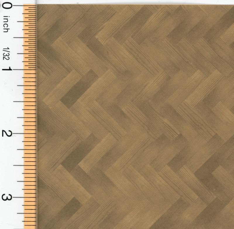 Herringbone Wood Floorpaper