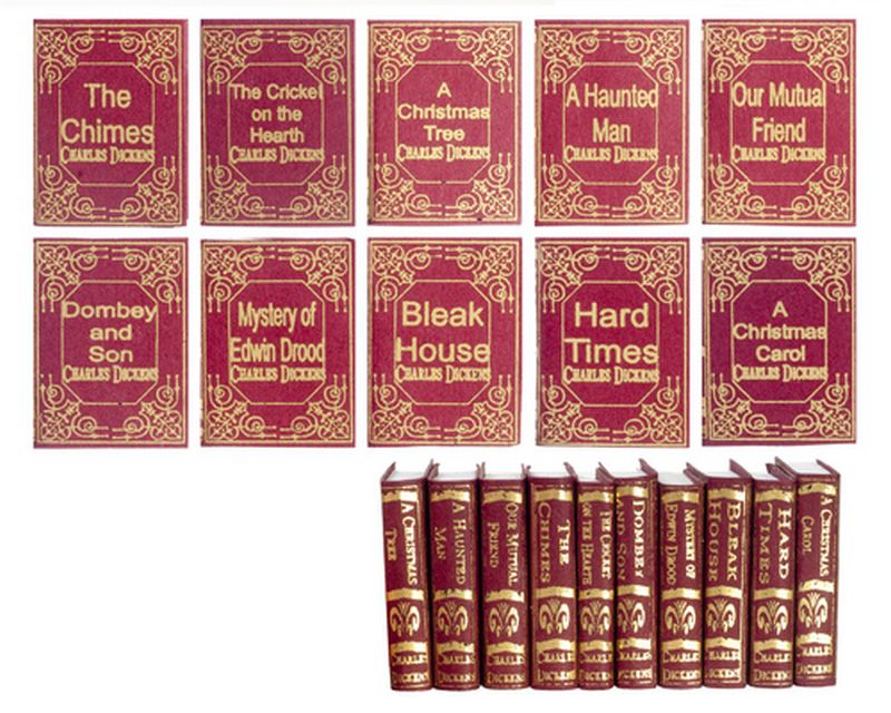 Set of 10 Famous Hardcover Books