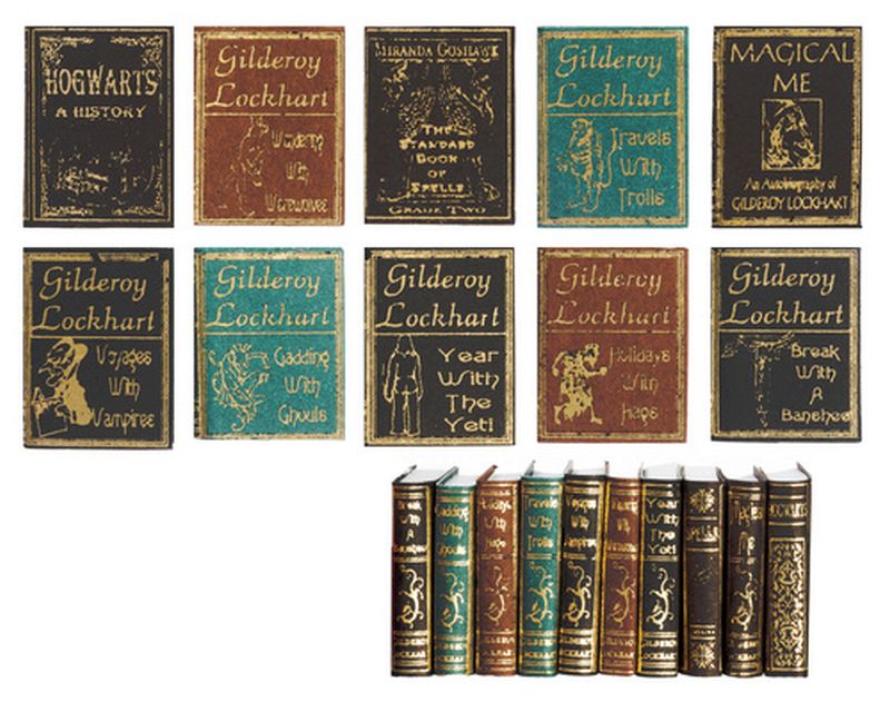 Set of 10 Wizard Schoolbooks (Set 2)