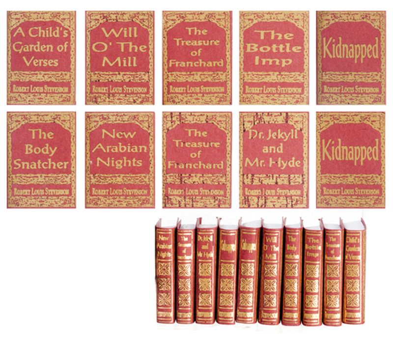 Set of 10 Well Known Books