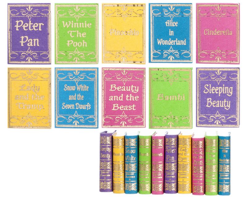 Set of 10 Fairy Tale Hardcover Books