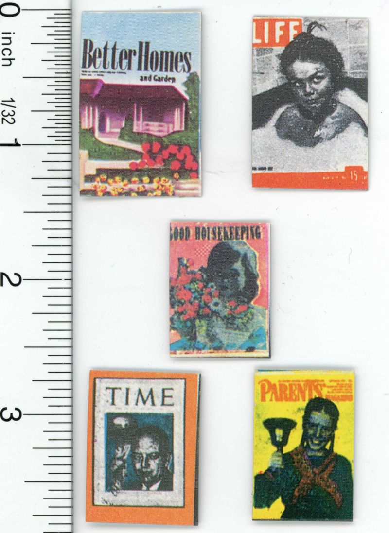 Set of 5 Vintage Magazines by International Miniatures