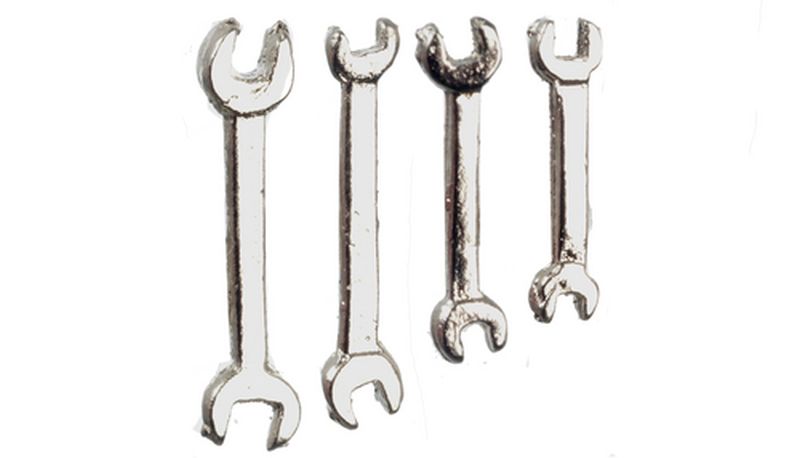 Four Piece Wrench Set by Town Square Miniatures