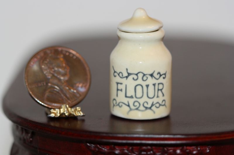 Cream Flour Canister