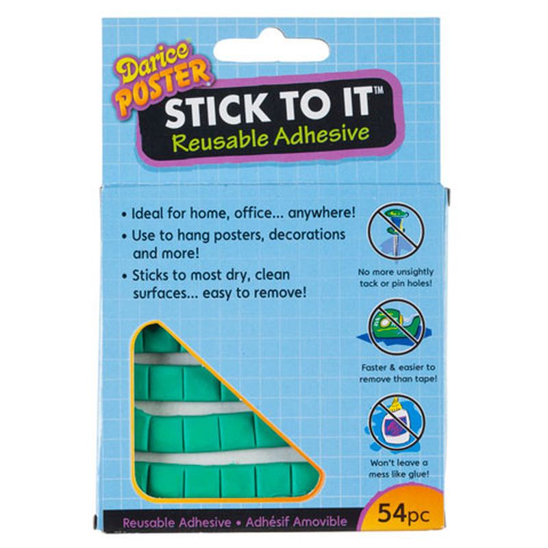 "Stick to It" Reusable Adhesive