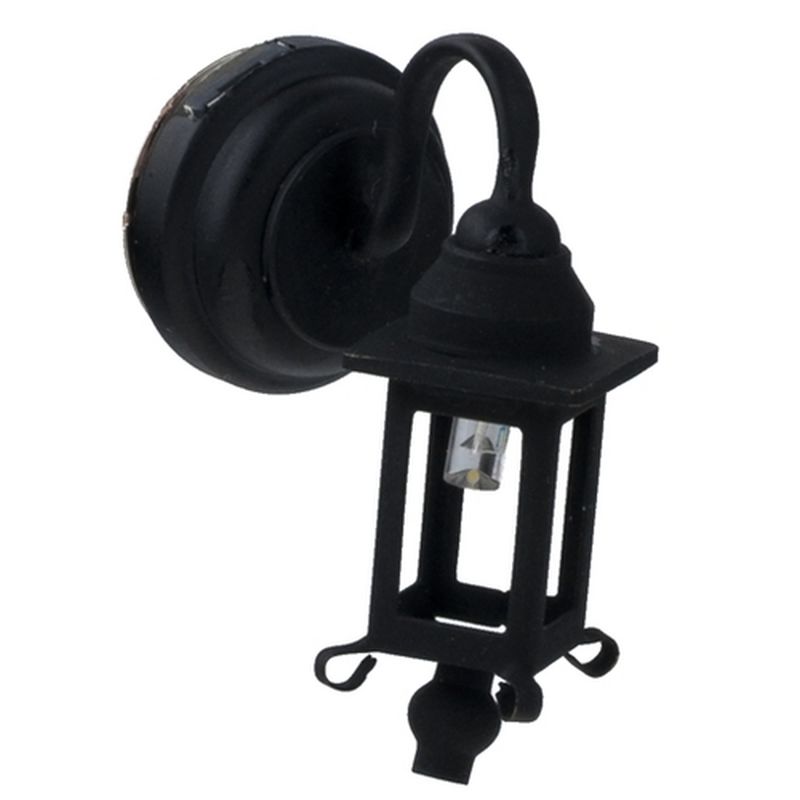 Coach Lamp in Black (LED) by Houseworks