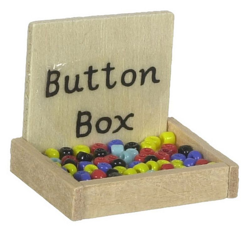 Button Box w/ Buttons by International Miniatures